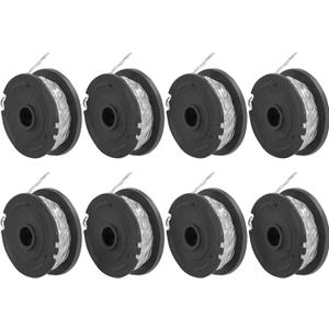 SnapFresh 8 Packs Weed Eater String, 13 Ft 0.065" Trimmer Line Replacement Spools, Automative Feed String Trimmer Line, Only for Snapfresh String Trimmer BBT-ZE2OST