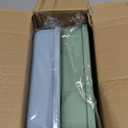 2 Pack Silicone Bento Box Lunch Box for Adult 4 Compartment Food Grade 40 oz Leak-proof Lunch Container for Meal Lunchbox Container for Snack, Microwave Dishwasher Safe (Blue,Green)