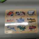 Wooden Puzzles for Toddlers 1-3 - 3 Montessori Kids Puzzles Ages 2-4