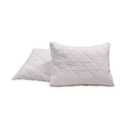 2 White Pillows, 20x26 inch