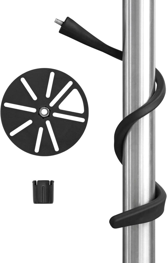 Haoyou Universal Flexible Twist Mount Bracket for Ring/Blink/Wyze/Eufy/Arlo/Google Nest and Other Security Cameras (Black)