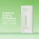 Native Deodorant Contains Naturally Derived Ingredients, 72 Hour Odor Control, Deodorant for Women and Men, Aluminum Free, Cucumber & Mint 2.65oz