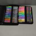 Gel Pens for Adult Coloring Books, 160 Pack Artist Colored Gel Pen with 40% More Ink, Black Case. Perfect for Drawing Doodle Crafts Journaling Planner