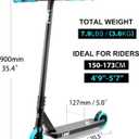 Limit LMT01-V2 Professional Scooter-Trick Scooter-Intermediate and Professional Stunt Scooter Suitable for Children, Teenagers and Adults 8 Years Old and Above-Durable