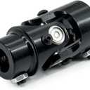 1" DD X 3/4" DD Steering Shaft Universal U Joint Coupler (Single/Black)