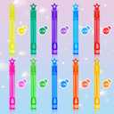 360 Piece Mini Bubble Wands in 10 Colors, Party Favors Bulk for Kids, Themed Birthday, Carnival, Wedding, Classroom Prizes, Summer Outdoor Gifts for Boys Girls, Ideal Goodies Bags Stuffer