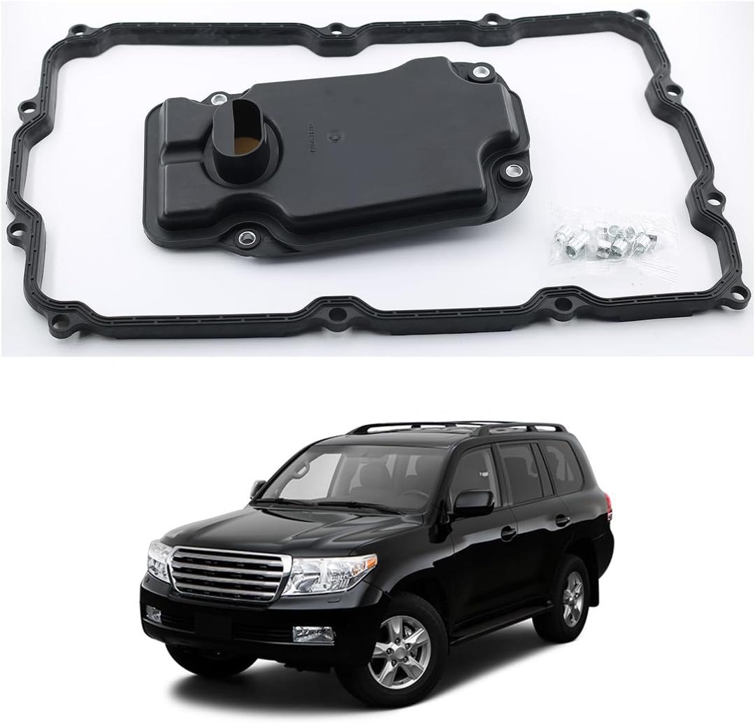 AB60E AB60F Transmission Filter Kit Fits Lexus GX460,LX570,Toyota Land Cruiser, Tundra, Sequoia, Replaces OE 353300C010 3533060060 3533034010