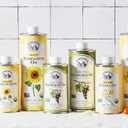 La Tourangelle, Organic High Oleic Sunflower Oil, Neutral Oil For Medium to High Heat Cooking and Skin Care, Non GMO, Pesticide and Chemical Free, 16.9 Fl Oz (EXP 01/20/27)