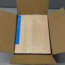 MEEDEN Unfinished Wood Canvas Board: 3/4 Deep 4x4 Wooden Canvas Panel Pack of 6 - Blank Cradled Wood Art Board for Painting