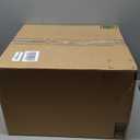 Floating Book Shelves for Wall, 8 Tier Invisible Floating Bookshelf, Vertical Spine Book Tower, Wall Mounted & Space Saving, Heavy Duty Metal Book Organizer for Home Office, 4 Pack Black