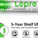 Lepro AAA Batteries 100 Pack, Triple A Batteries with Ultra Long-Lasting Power High Performance, 1.5V Leak-Proof, Corrosion-Resistant Alkaline AAA Batteries, Ideal for Home & Office Devices