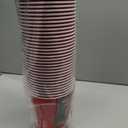 GoBig 36oz Giant Red Party Cups 50 PACK - Holds Twice as Much as Standard Party Cups, Includes 4 XL Pong Balls