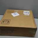 Nightstands/Beside Table Set of 2 with Charging Station, End Table with Diamond Handle and Rattan-Style Drawer, Rustic Brown