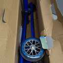 Micro Kickboard - Mini Deluxe - Three Wheeled, Lean-to-Steer Swiss-Designed Micro Scooter (Blue)