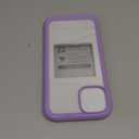 Diaclara Designed for iPhone 14 Plus Case, Full Body Rugged Case with Built-in Touch Sensitive Anti-Scratch Screen Protector, with Camera Lens Protector for iPhone 14 Plus 6.7" (Peri Purple)