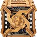 Puzzle Potato Tesla Box  Electronic Puzzle Box  Escape Room Game in a Box  Brain Teaser  3D Wooden Puzzle for Adults  Money Puzzle Box for Cash Gift  Birthday GiftBox MoneyBox