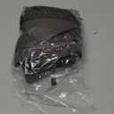 Truform 20-30 mmHg Compression Stockings for Men and Women, Thigh High Length, Dot Top, Closed Toe, Charcoal, X-Large