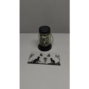 Border Collie Gifts for Women/ Men Border Collie Solar Lanterns Dog Mom Birthday, Dog Lovers Lantern, Pet loss Pet Memorial Lights, Solar Garden Decoration Outside for Yard, Patio, Backyard, Porch