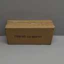 TIMRIS Rustic Wooden Toilet Paper Holder, Farmhouse Bathroom Decor, Toilet Tank Basket, Decorative Storage Container (Rustic Gray)