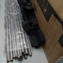 KASUE Portable Steam Sauna Tent for Home, Infrared Sauna with 3L Steamer, 9 Temp Levels & 99 Min Timer, 5-Layer Waterproof Insulated, Folding Chair Included, Indoor Spa (Light Black) (1 person)