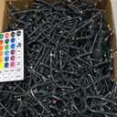 ZAIYW 100Ft 2000 LED Cluster String Lights Plug in, Dual Color Changing Christmas Tree Lights with Remote Timer 11 Modes, Outdoor Firecrackers String Lights for Garden Tree Garlands Decor