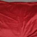 NICETOWN Red Velvet Curtains 90 inches Long 2 Panels Set (52-inch Wide), Thermal Insulated Sound Reducing Blackout Curtains and Drapes for Film, Window Curtains for Large Door Windows, Red