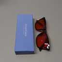 livho Gaming Blue Light Blocking Glasses for Better Sleep, Premium Night Driving, Computer Blockers for Man & Woman (Black)