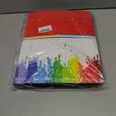 1080 Pocket Trading Card Binder Card Binder 9 Pocket with 60 Removable Sleeves Toploader Binder 3-Ring Zip Card Collection Binder Album for Sports Baseball Card and TCG MTG Cards of Gifts (Colorful)