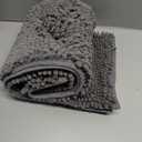 Muddy Mat | Super Absorbent Door Mat Indoor, Microfiber Quick Dry Chenille Entryway Rug, Non-Slip Front Door Mat, Indoor Mats for Entryway, Machine Washable Pet Rug, Grey 30"x19"