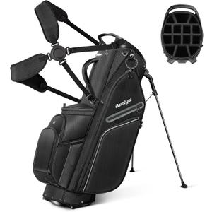 14 Way Golf Stand Bag, Full Length Divider Lightweight Golf Bag