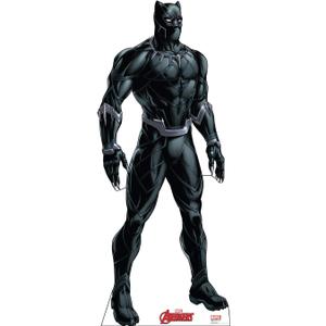Cardboard People Black Panther Life Size Cardboard Cutout Standup - Marvel's Avengers Animated