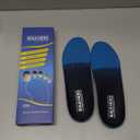 Plantar Fasciitis Insoles for Men Women - Orthotics Inserts, Shoe Insoles Arch Support Flat Feet Inserts Work Boot Insole (Mens 10-10 1/2 | Womens 12-12 1/2) (Blue)