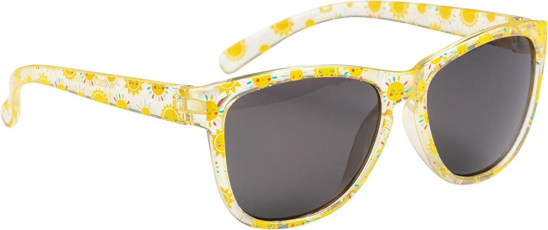 STEPHEN JOSEPH, Toddler Sunglasses, Kids Classic Sunglasses for Girls and Boys, Sunshine