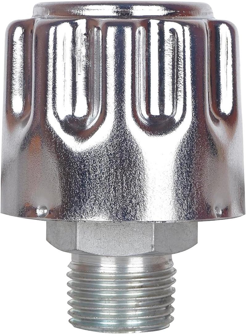 1/2" Signite Hydraulics Breathers Cap, Heavy Duty Breather Tank Oil Cap,Metal Vent Breather Cap for Reservoir Tank Filter, Gearboxes with 40 Micron Filtration Threaded Chrome Steel Alloy 1/2 NPT