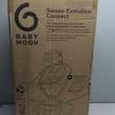 Babymoov Swoon Evolution Connect Baby Swing with Customizable Sounds and Music