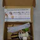 Soap Dispenser for Kitchen Dish Sink Built in Soap Dispenser Pump Gold with 47" Extension Tube Kit