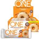 ONE Protein Bars, Maple Glazed Doughnut, Gluten Free with 20g Protein and 1g Sugar, Pantry Staples, 2.12 oz (12 Count, BB 07 2026)