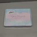 24 Pack Wooden Curtain Rod Rings with Clips, Farmhouse Retro Brown 1.77 Inch Inner Diameter for 1.3-1.5 Inch Curtain Rod Poles