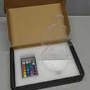 Soccer Night Light for Boys, 16 Colors Changing Dimmable with Remote, Siuuuu Celebration Figurine Lamp, Creative Soccer Decor Gifts for Girls Teens Men Birthday Christmas