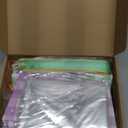 Funnymoom 12 Pcs Easter Basket for Gifts Empty with Cellophane Bag & Ribbon Bow Purple Green Pink Easter Plaid Gift Wrapping Basket for Spring Birthday Wedding Party Favor Supplies 9.8 x 6.5''