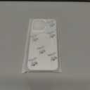 Aitipy Magnetic for iPhone 16 Pro Max Case, Cute Sliver Cherry Pattern [Compatible with MagSafe], Aesthetic Trendy Slim Shockproof Protective Phone Cover for Women Girls