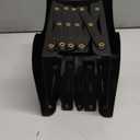 Adjustable Bookends Metal Book Ends for Heavy Book Holder Heavy Duty Bookends Nonskid Bookcase Desktop Book Organizer Binder Holder (Simple Black)