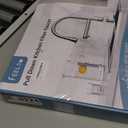 FEELSO Kitchen Faucets, Upgraded Filter Water Kitchen Faucet with Pull Down Sprayer, Brushed Nickel Stainless Steel High Arc 1 Or 3 Hole Kitchen Sink Faucet for Remove Lead, Chlorine, Bad Taste & Odor