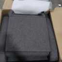 Smug Recliner Chair for Living Room, Linen Recliners, Home Theater Seating with Lumbar Support with Adjustable Backrest and Footrest, Modern Living Room Furniture with Padded Seat Backrest, Grey