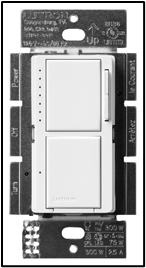 Maestro LED+ Dimmer & Switch (MACL-L3S25)