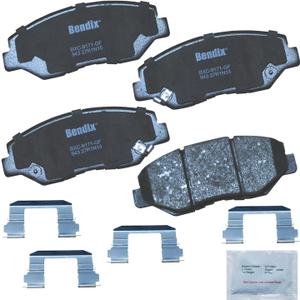 Bendix Priority1 CFC943 Ceramic Front Brake Pads for Honda Pilot 2008-2003