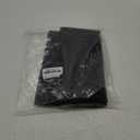 2 Pack Rectangle Tablecloth, 60x84 inch, Water Resistant Wrinkle Free Linen Textured Table Cloth Washable, Decorative Fabric Table Cover for Dining, Party and Camping, Black