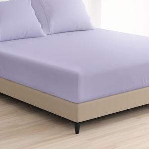 Cosy House Collection 1500 Series Fitted Sheet - Single Deep Pocket Fitted Bottom Sheet - Ultra Soft - Cool & Breathable - Wrinkle, Stain, Fade Resistant Bed Sheet,Cal King, Lavender