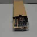 GenSwin 22pcs Flameless Floating Candle with Magic Wand Remote Timer, Battery Operated Hanging Window Candles Flickering, 6.1" LED Electric Candles for Christmas Halloween Decorations(Black)