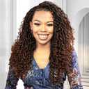 Fulcrum Goddess Locs Crochet Hair 14 Inch, 8 Packs New Faux Locs Crochet Hair for Black Women, Crochet locs with Curly Ends (14Inch (Pack of 8), T30#)